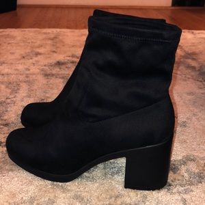 Black Block Heel boot